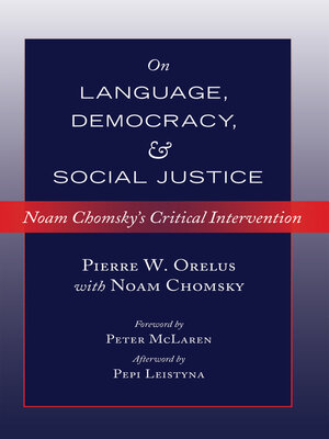 cover image of On Language, Democracy, and Social Justice
